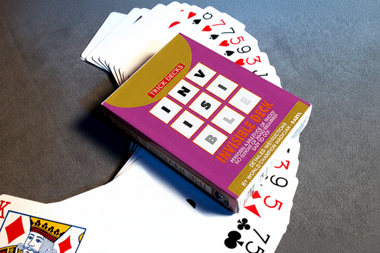 Invisible Deck Bicycle (Red)