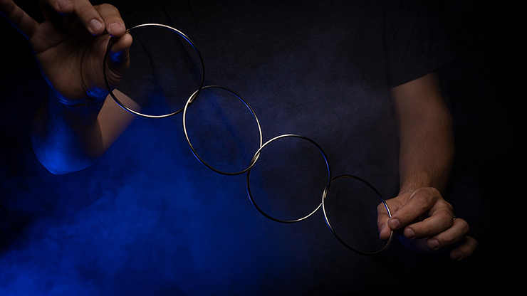 ATOM RINGS (Gimmicks and Instructions) by Apprentice Magic - CAMBIGG