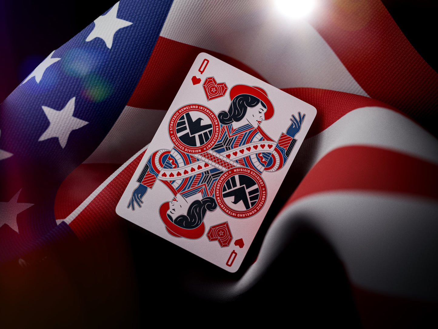 Captain America Playing Cards by theory11 - CAMBIGG