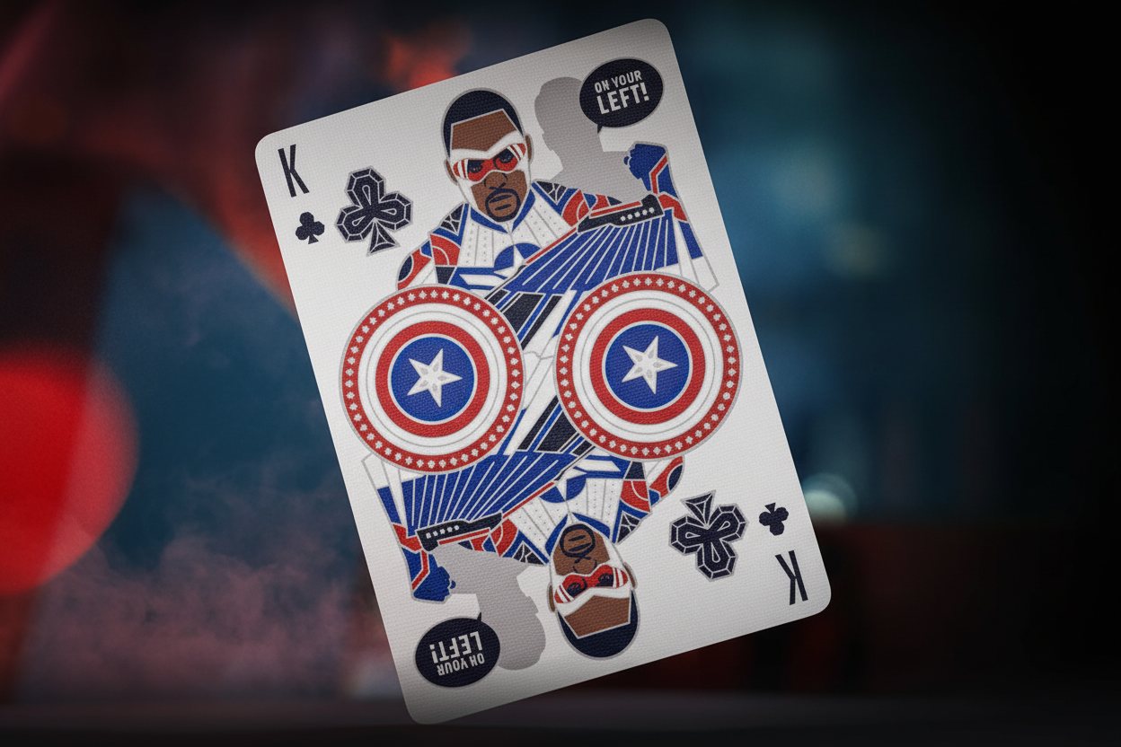 Captain America Playing Cards by theory11 - CAMBIGG