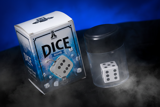 DICE BOMB (Gimmicks and Instructions) by Apprentice Magic