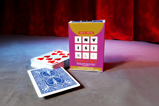 Invisible Deck Bicycle (Blue)