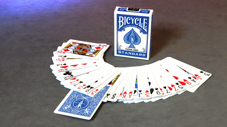 Invisible Deck Bicycle (Blue) - CAMBIGG