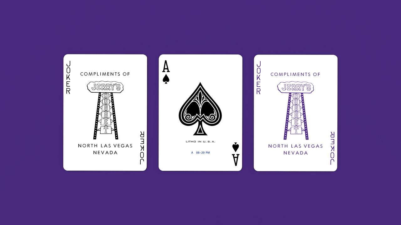 Modern Feel Jerry's Nugget Playing Cards (Royal Purple Edition) - CAMBIGG