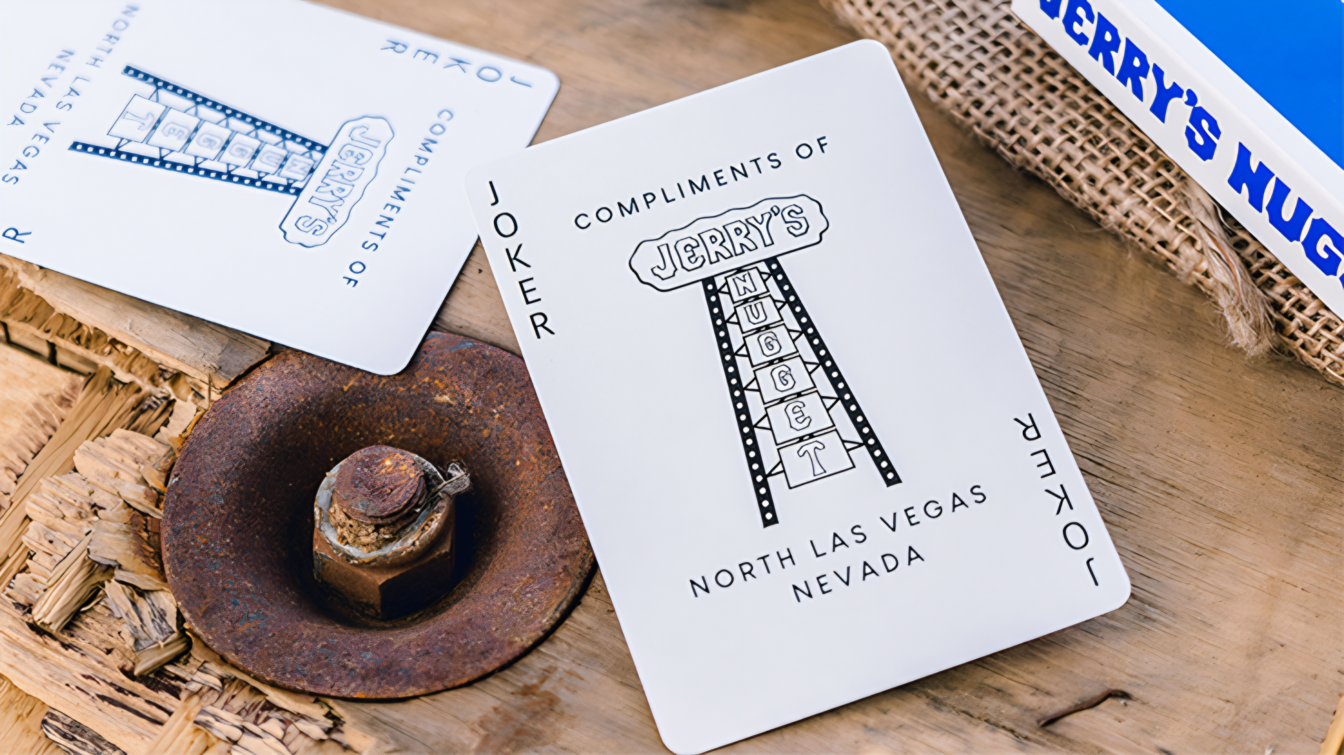 Modern Feel Jerry's Nuggets (Red) Playing Cards - CAMBIGG