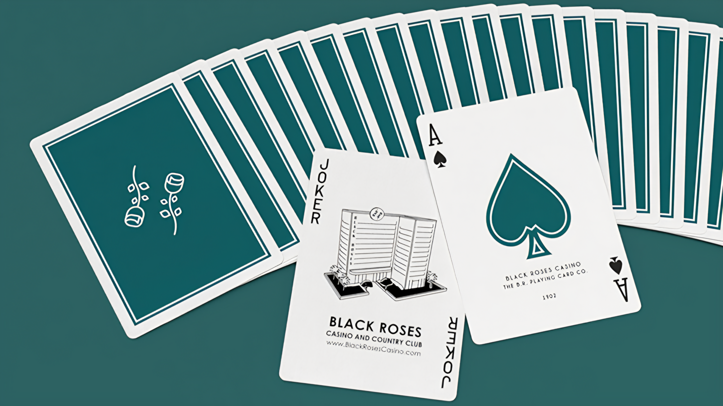 Black Roses Casino V4 Playing Cards