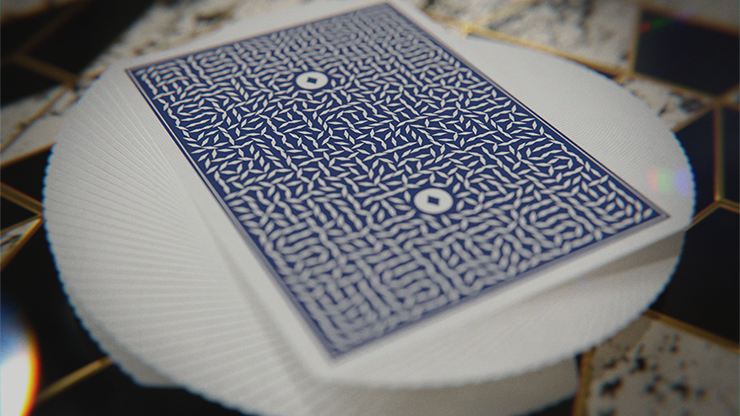 DMC ELITES: V4 Sovereign Blue Playing Cards - CAMBIGG
